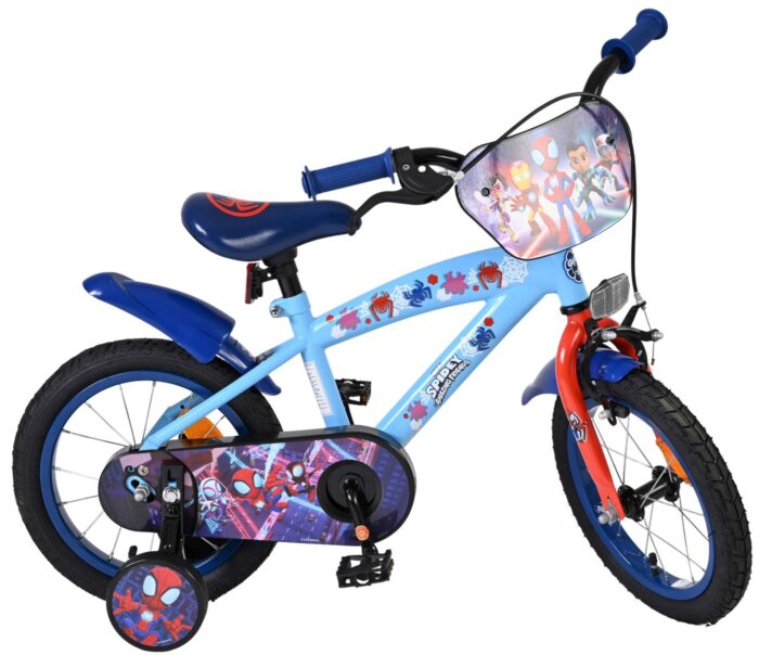 Spidey Kinderfiets - Jongens - 14 inch - Blauw - Afbeelding 10