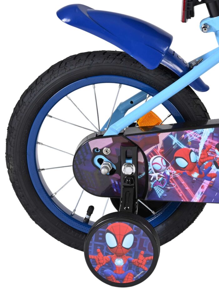 Spidey Kinderfiets - Jongens - 14 inch - Blauw - Afbeelding 2