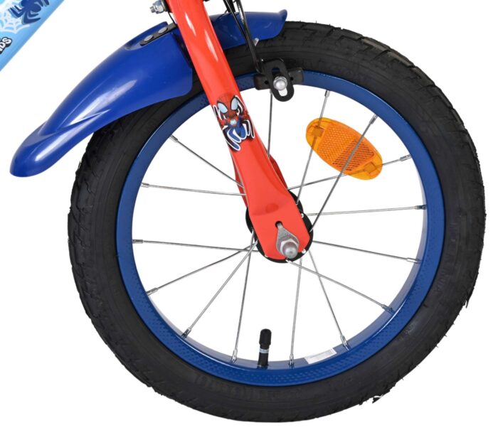 Spidey Kinderfiets - Jongens - 14 inch - Blauw - Afbeelding 3