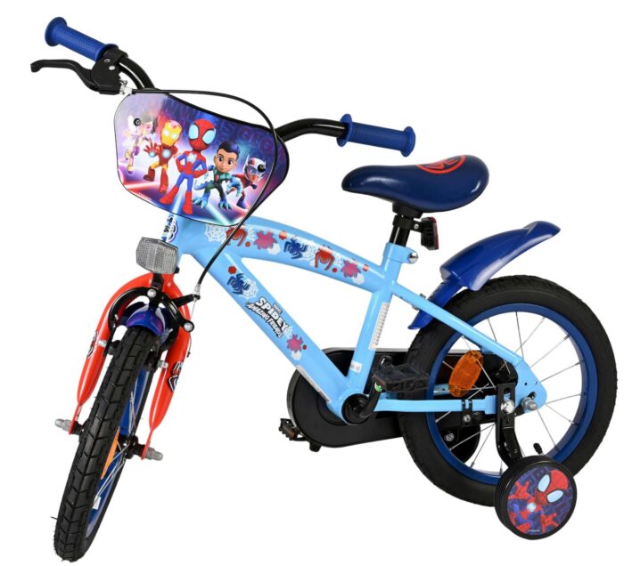Spidey Kinderfiets - Jongens - 14 inch - Blauw - Afbeelding 8