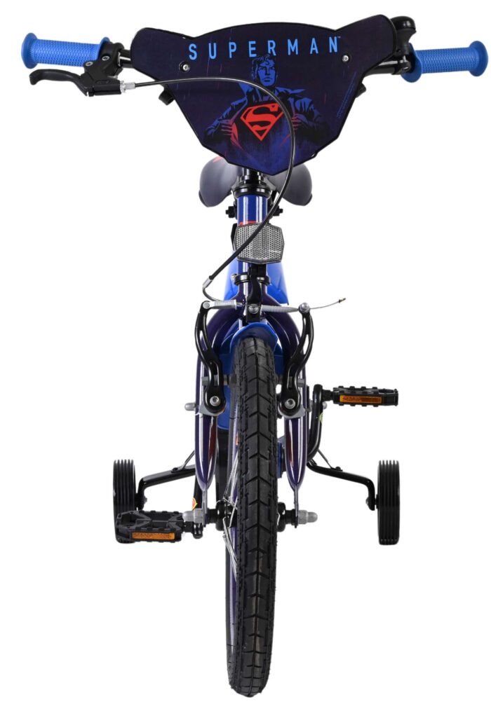 Superman Kinderfiets - Jongens - 16 inch - Blauw - Afbeelding 6