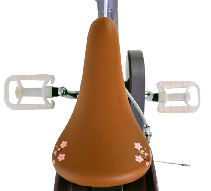 Volare Blossom Kinderfiets - Meisjes - 12 inch - Paars - Twee handremmen - Afbeelding 4