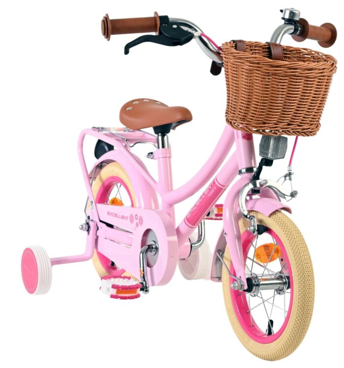 Volare Excellent Kinderfiets - Meisjes - 12 inch - Roze - Afbeelding 5