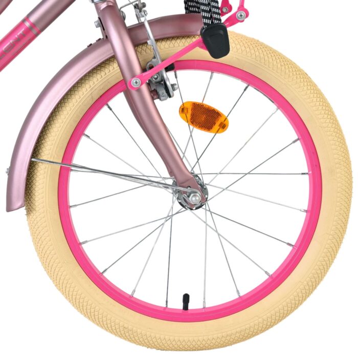 Volare Excellent Kinderfiets - Meisjes - 18 inch - Mat Roze - Afbeelding 3