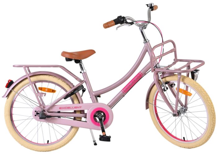 Volare Excellent Kinderfiets - Meisjes - 20 inch - Mat Roze - 3 versnellingen - Afbeelding 11