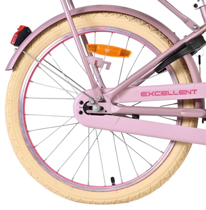 Volare Excellent Kinderfiets - Meisjes - 20 inch - Mat Roze - Afbeelding 2