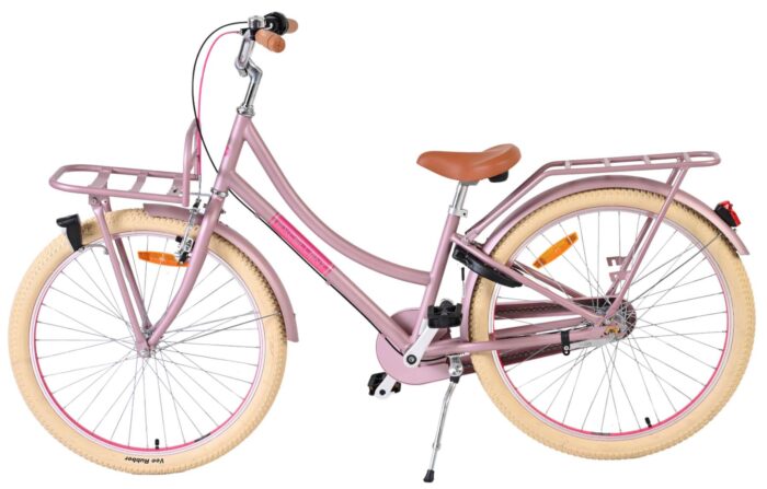 Volare Excellent Kinderfiets - Meisjes - 24 inch - Mat Roze - 3 Versnellingen - Afbeelding 8