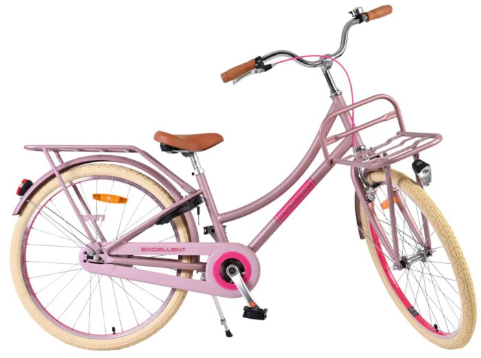Volare Excellent Kinderfiets - Meisjes - 24 inch - Mat Roze - Afbeelding 10