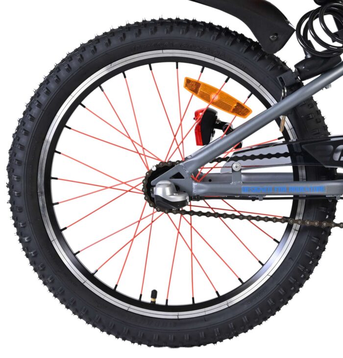 Volare Rocky Kinderfiets - 20 inch - 3 speed - Blauw/Grijs - Afbeelding 2