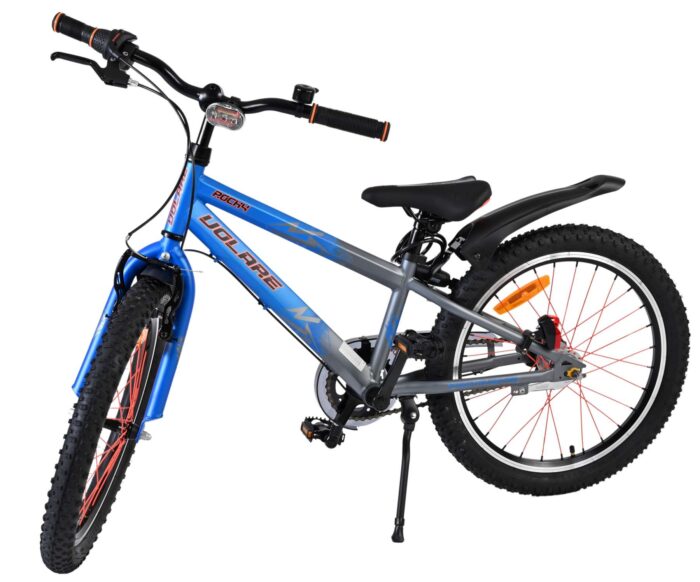 Volare Rocky Kinderfiets - 20 inch - 3 speed - Blauw/Grijs - Afbeelding 9