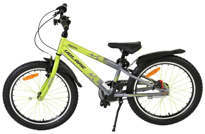 Volare Rocky Kinderfiets - 20 inch - 3 speed - Groen/Grijs - Afbeelding 8