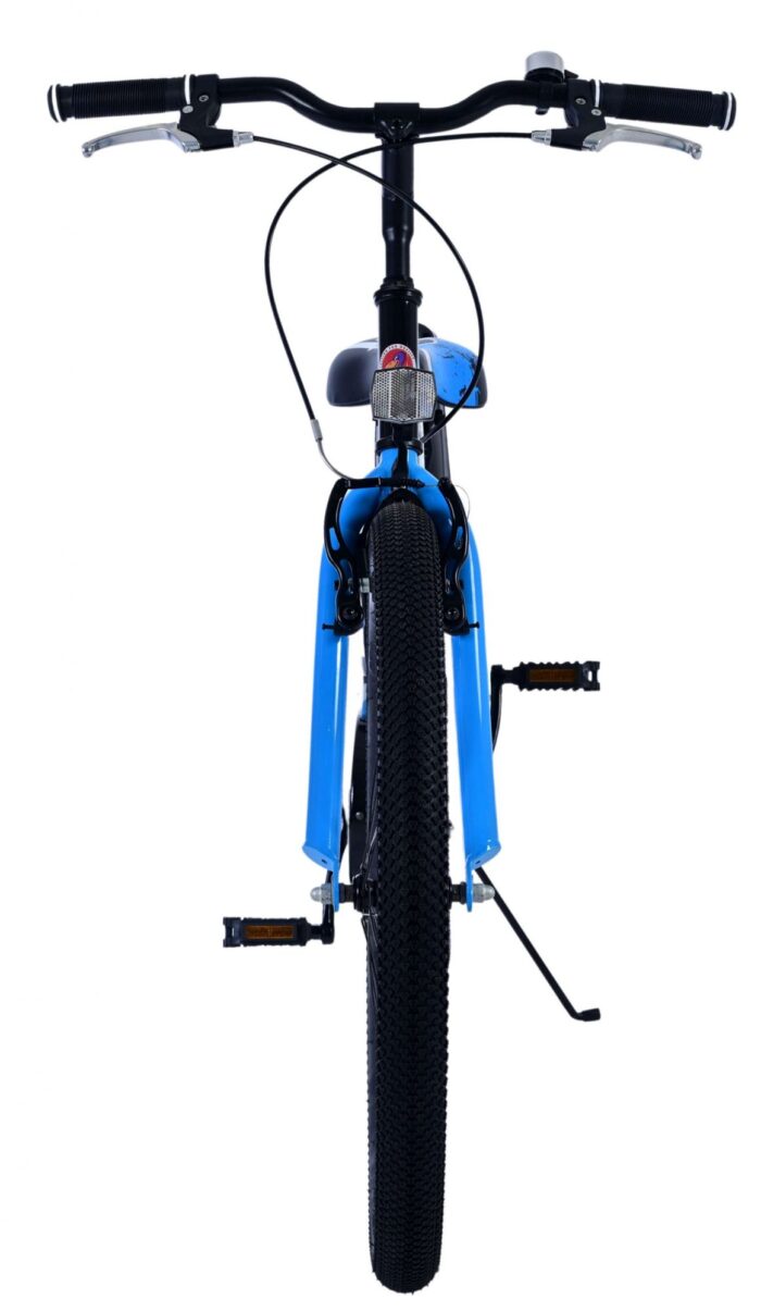 Volare Sportivo Kinderfiets - Jongens - 24 inch - Zwart Blauw - Twee Handremmen - Afbeelding 6