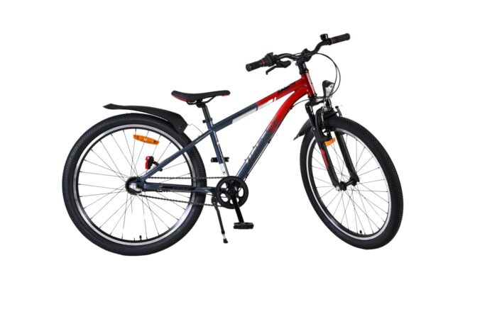 Volare XC Race Kinderfiets - 24 inch - Nexus 3 - Rood/Grijs - Afbeelding 11