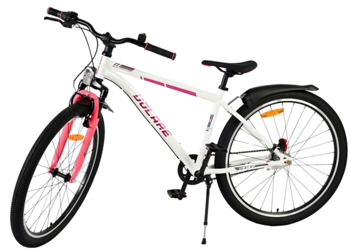 Volare XC Race Kinderfiets - 26 inch - Nexus 3 - Wit/Roze - Afbeelding 9