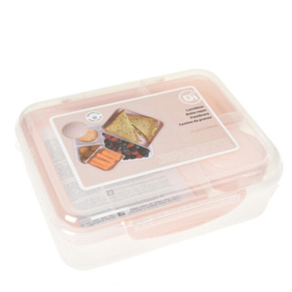 Excellent Houseware lunchbox met dressingbeker 3 assorti - Afbeelding 3