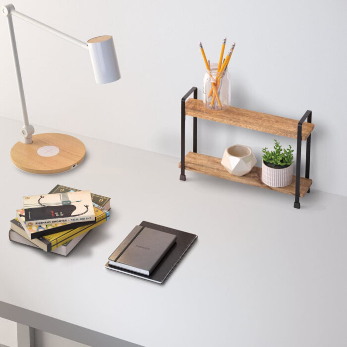 Metaltex york lava kruidenrek 2 etages 8x34x23 cm - Afbeelding 3