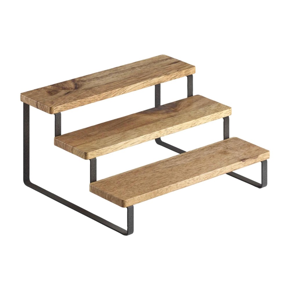 Metaltex york lava kruidenrek 3 etages 23x27x13 cm