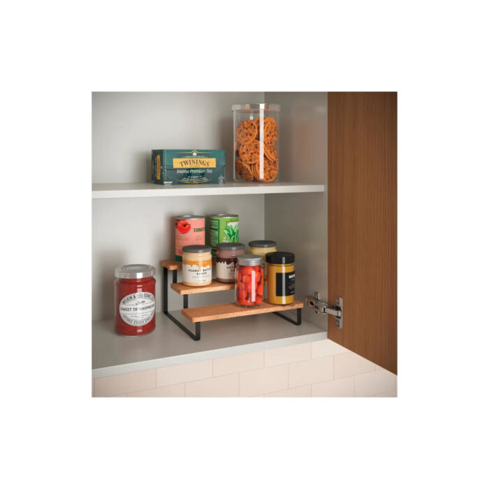 Metaltex york lava kruidenrek 3 etages 23x27x13 cm - Afbeelding 3