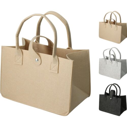 Tas mini vilt 30x17x20cm 3 assorti