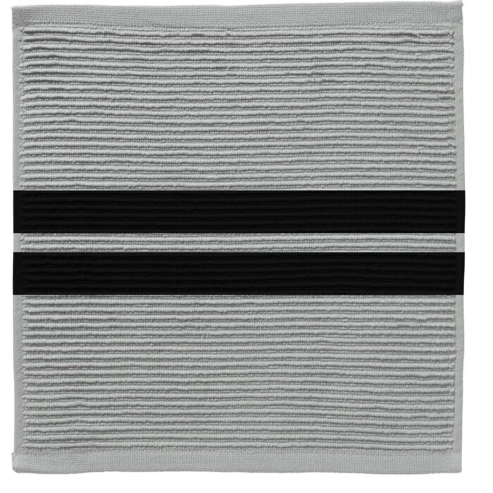 DDDDD vaatdoek 3 stuks grijs 30x30cm 100% katoen