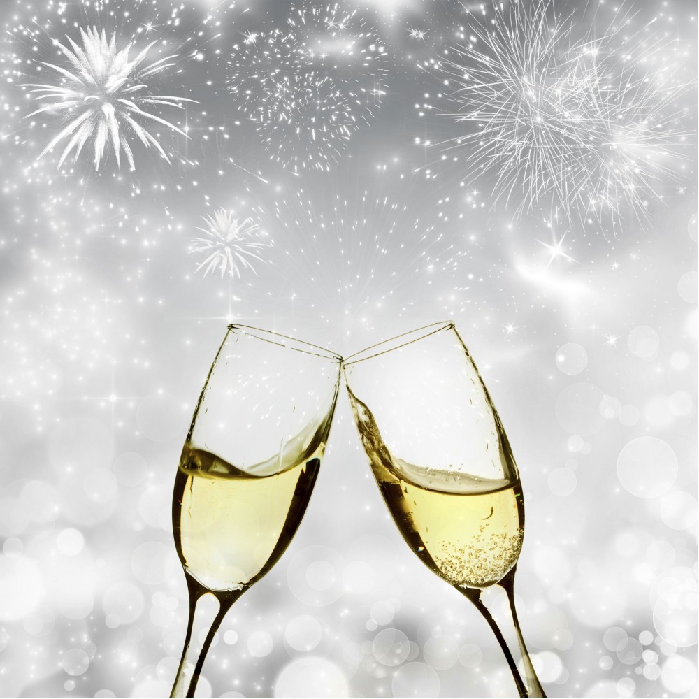 Duni servetten toast of joy 33x33cm