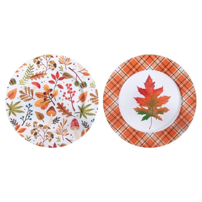 Onderbord Ø28 "herfstblad" 2ass