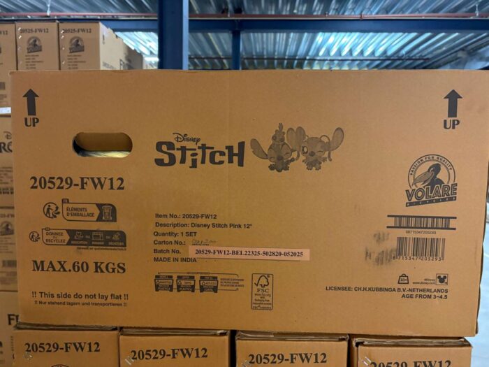 Disney Stitch Kinderfiets - Meisjes - 12 inch - Twee handremmen - Roze - Afbeelding 13