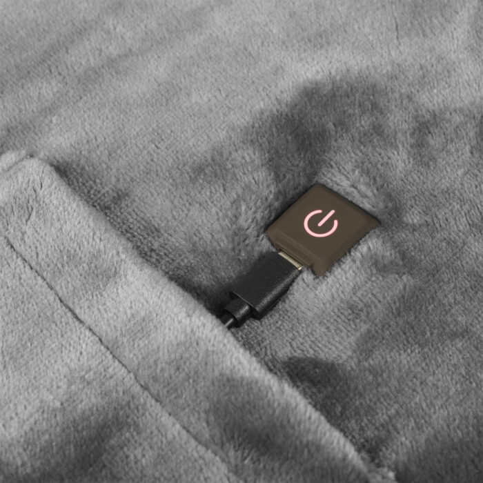 Tristar warmte omslagdeken 150x80cm incl powerbank - Afbeelding 3