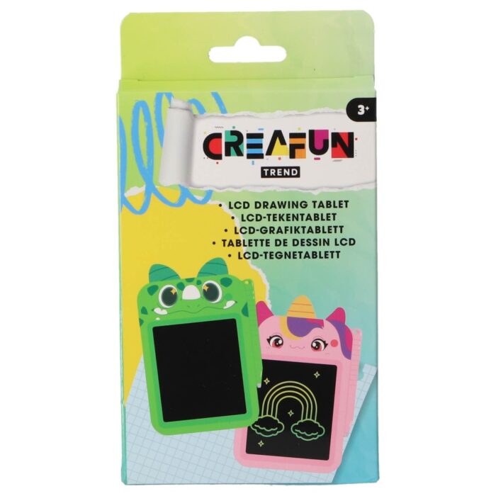 Creafun trend lcd tekenbord fun 15 cm 6 assorti