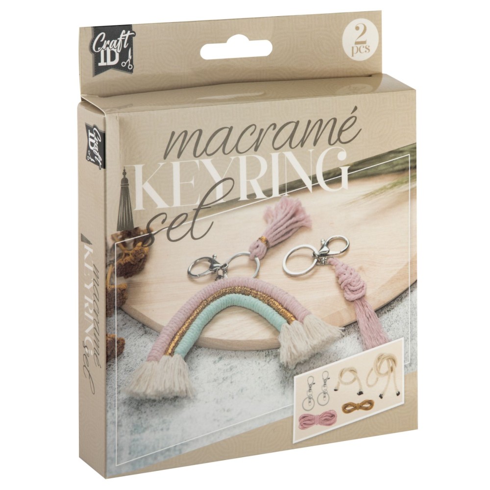 Macrame Sleutelhanger Maken Set 2 St. 2 Assorti Nr