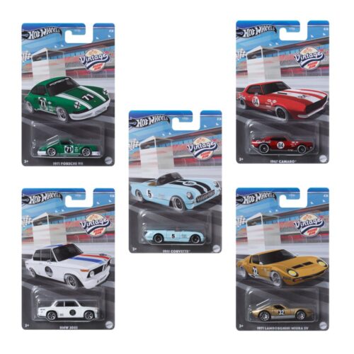Hot Wheels die cast vintage assorti