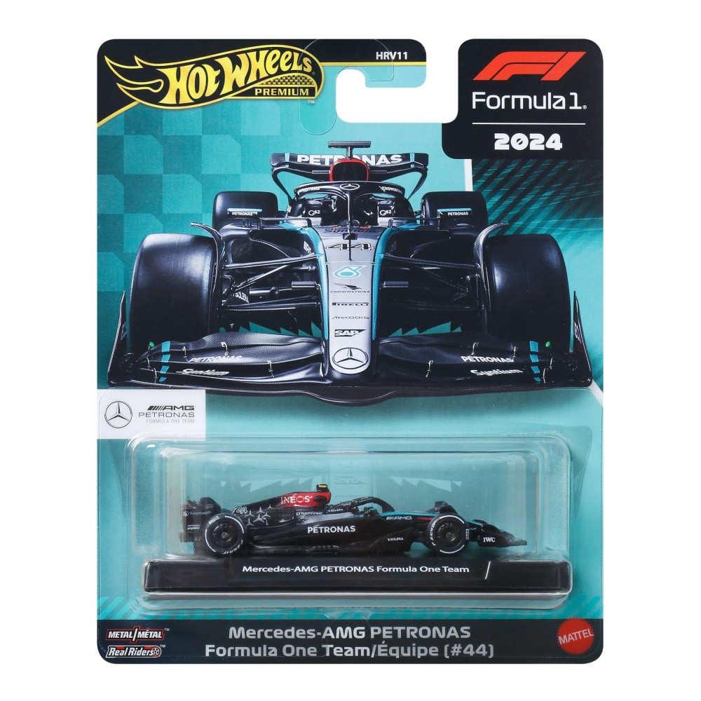 Hot Wheels f1 mercedes-benz lewis hamilton