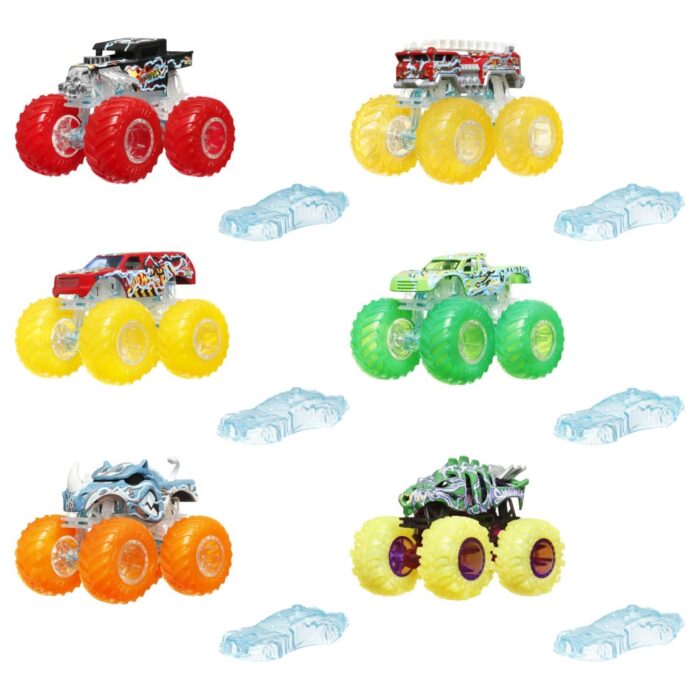 Hw monster truck power smashers assorti