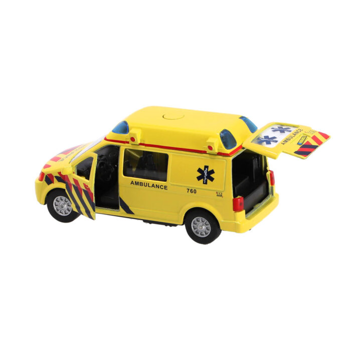 Auto Pull Back Ambulance Met Geluid - Afbeelding 4