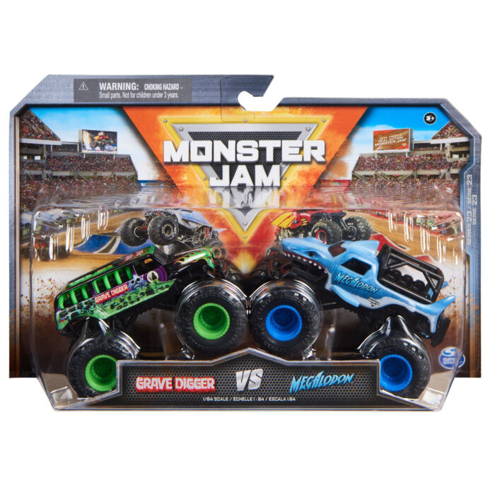 Monster Jam 1:64 2-pack assorti - Afbeelding 3