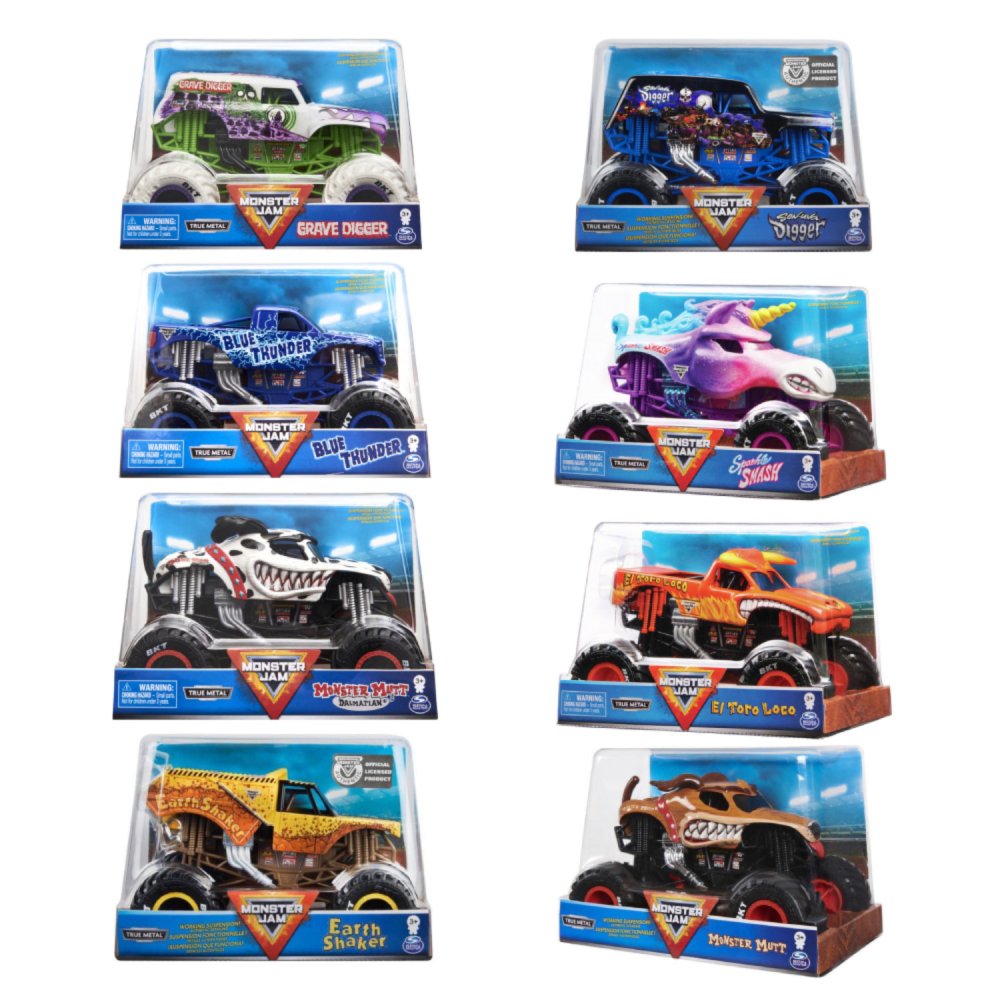 Monster Jam Die Cast Monstertruck 1:24 Assorti