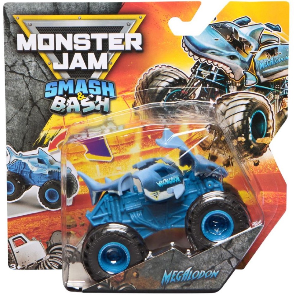 Monster Jam 1:64 Smash & Bash 1pack (Assortment)