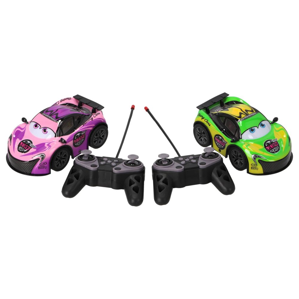 Radiografisch bestuurbare auto funny faces 2 assorti