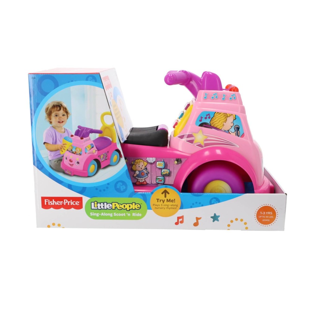 Fisher price lp loopfiguur roze