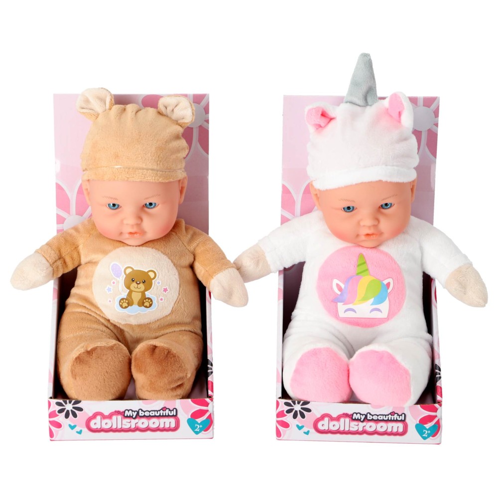 My Beautiful Dollsroom pop soft 31 cm unicorn of beer 2 assorti