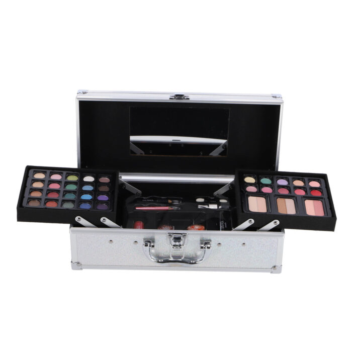 Casuelle Cosmetica Koffer Rechthoekig Zilver - Afbeelding 3