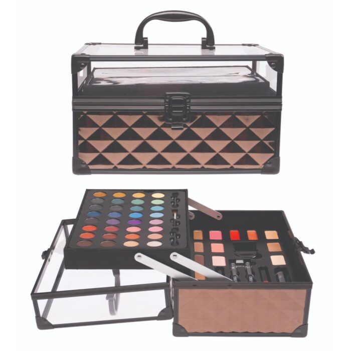 Casuelle make up koffer zwart frame