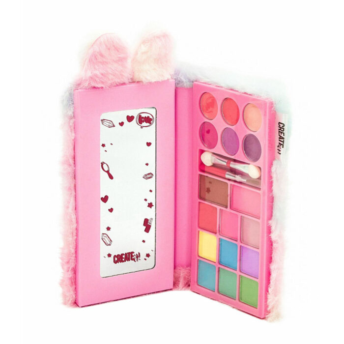 CREATE IT! Make Up set fluffy met magneetsluiting - Afbeelding 2
