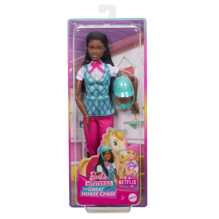Barbie Family Horse Chase paardrij pop - Afbeelding 2