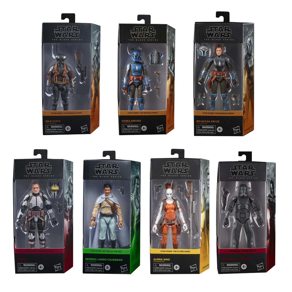 Star Wars figuren zwart series assorti