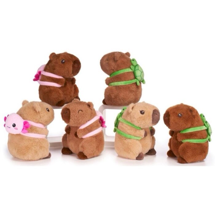 Cabibara met rugzak 22cm 6 asst