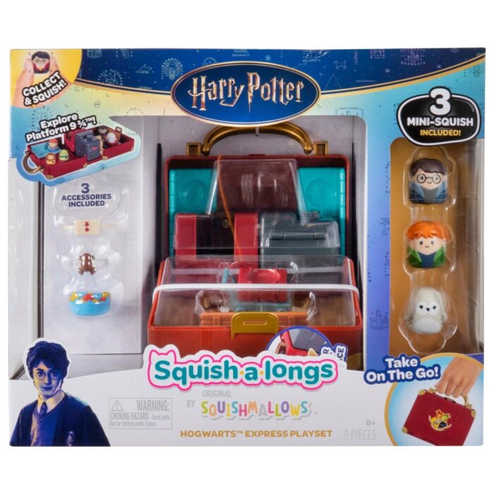 Squishalongs Harry Potter speelset Hogwarts Expres