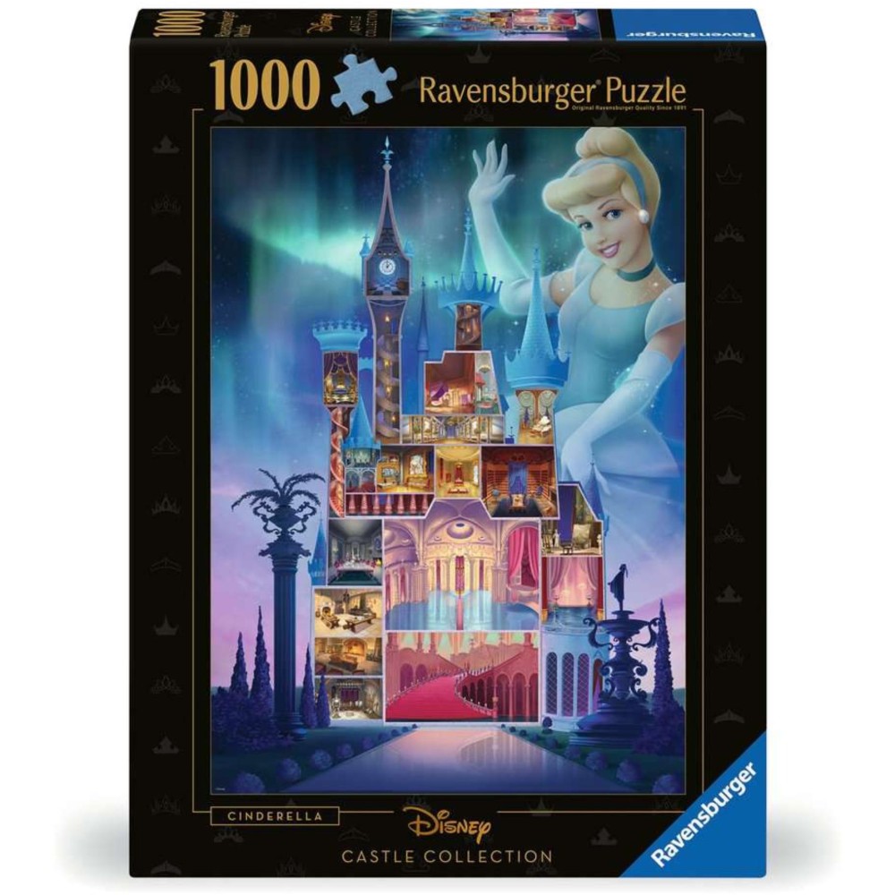 Ravensburger puzzel Disney castles Cinderella 1000 stukjes