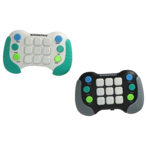 Spel elektronisch gamepad 5 spellen in 1 B/O assorti