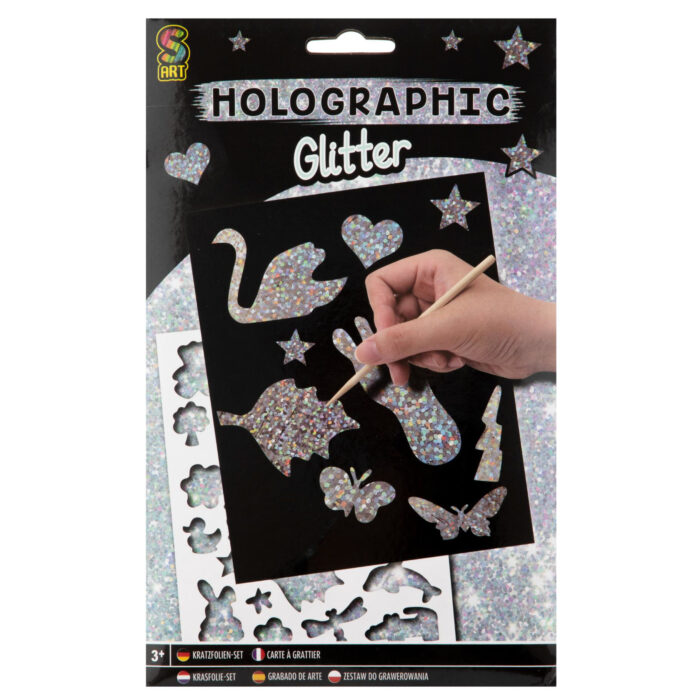 Scratch art A4 assorti - Afbeelding 2